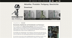 Desktop Screenshot of gehoere.de